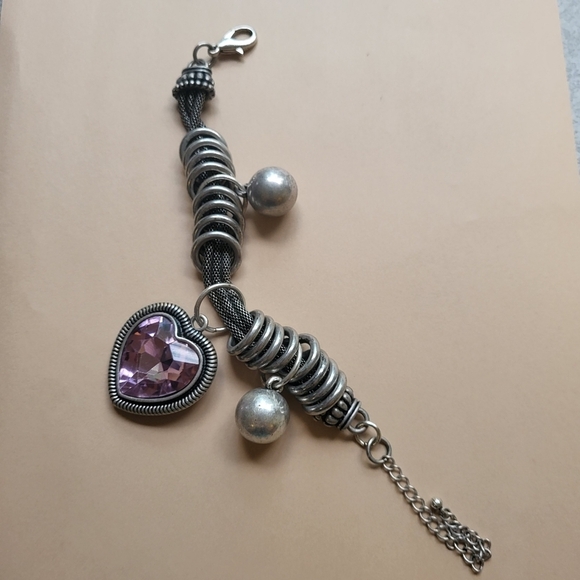 Source Unknown Jewelry - Heart bracelet